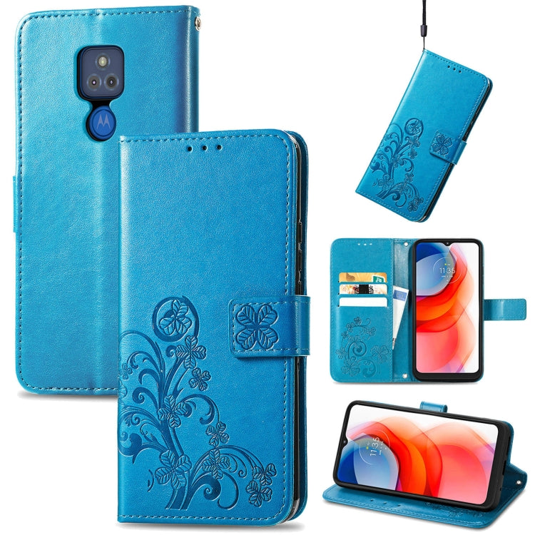Four-leaf Clasp Embossed Buckle Mobile Phone Protection Leather Case with Lanyard & Card Slot & Wallet & Bracket Function, For Xiaomi Redmi K40 Gaming /Poco F3 GT, For OnePlus 9R, For Doogee X96 Pro, For  Doogee X96 Pro, For Wiko Jerry 4, For vivo V21e...