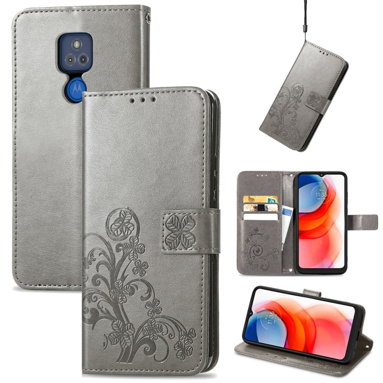 Four-leaf Clasp Embossed Buckle Mobile Phone Protection Leather Case with Lanyard & Card Slot & Wallet & Bracket Function, For Xiaomi Redmi K40 Gaming /Poco F3 GT, For OnePlus 9R, For Doogee X96 Pro, For  Doogee X96 Pro, For Wiko Jerry 4, For vivo V21e...