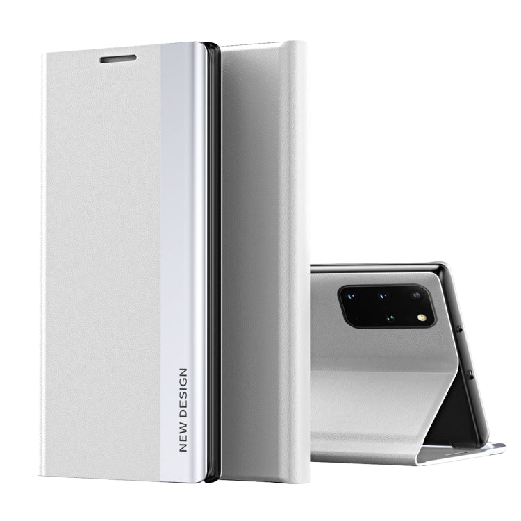 Side Electroplated Magnetic Ultra-Thin Horizontal Flip Leather Case with Holder, For Samsung Galaxy S20, For Samsung Galaxy S20 Plus, For Samsung Galaxy S20 Ultra, For Samsung Galaxy S10, For Samsung Galaxy S10 Plus, For Samsung Galaxy S8