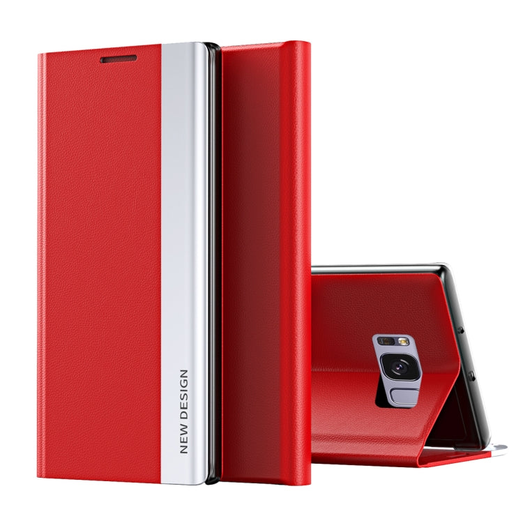 Side Electroplated Magnetic Ultra-Thin Horizontal Flip Leather Case with Holder, For Samsung Galaxy S8 Plus, For Samsung Galaxy Note20, For Samsung Galaxy Note20 Ultra, For Galaxy M60S/Note 10 Lite/A81, For Samsung Galaxxy A32 4G                       ...