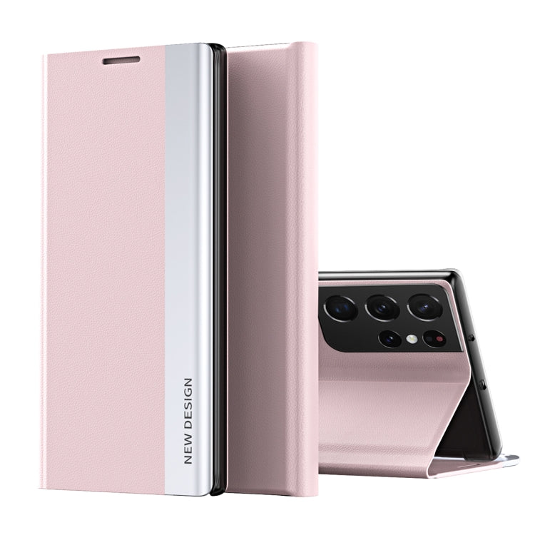 Side Electroplated Magnetic Ultra-Thin Horizontal Flip Leather Case with Holder, For Samsung Galaxy S8 Plus, For Samsung Galaxy Note20, For Samsung Galaxy Note20 Ultra, For Galaxy M60S/Note 10 Lite/A81, For Samsung Galaxxy A32 4G                       ...