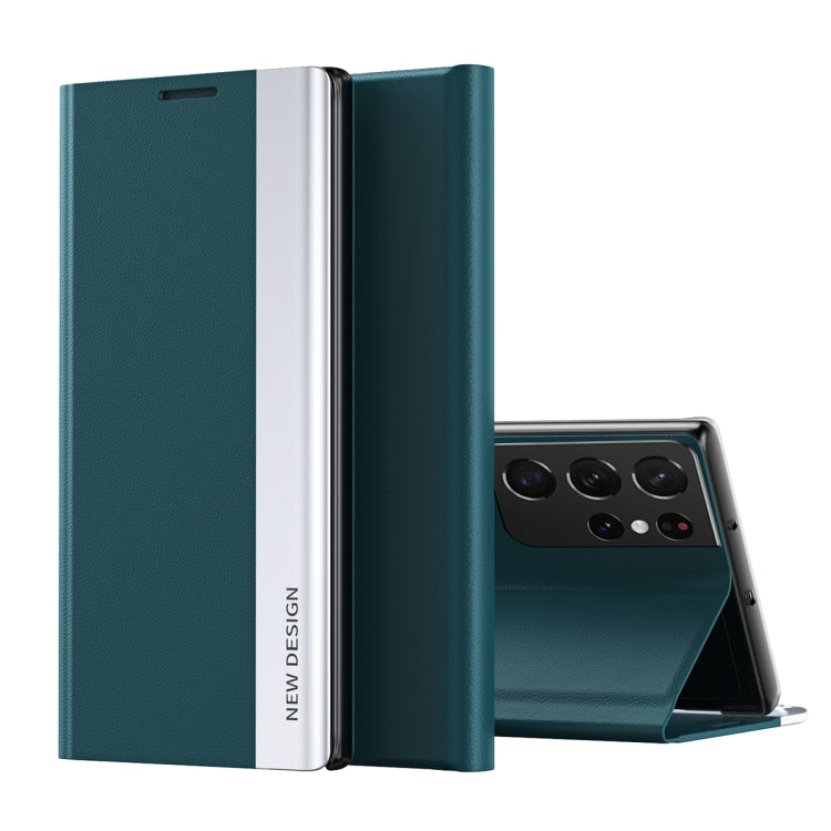 Side Electroplated Magnetic Ultra-Thin Horizontal Flip Leather Case with Holder, For Samsung Galaxy S8 Plus, For Samsung Galaxy Note20, For Samsung Galaxy Note20 Ultra, For Galaxy M60S/Note 10 Lite/A81, For Samsung Galaxxy A32 4G                       ...