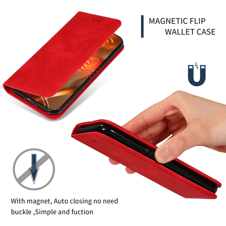 Retro Skin Feel Business Magnetic Horizontal Flip Leather Case for Samsung Galaxy A20 & A30, For Galaxy A20
