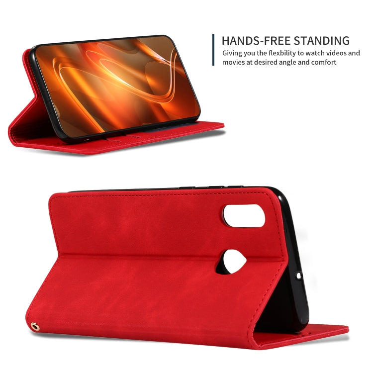 Retro Skin Feel Business Magnetic Horizontal Flip Leather Case for Samsung Galaxy A20 & A30, For Galaxy A20