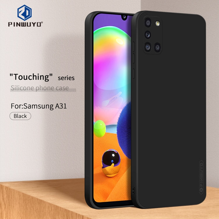 PINWUYO Touching Series Liquid Silicone TPU Shockproof Case, For Samsung Galaxy A31, For Samsung Galaxy A21s, For Samsung Galaxy A32 5G, For Samsung Galaxy A42 5G, For Samsung Galaxy A52 4G/5G, For Samsung Galaxy A72 4G/5G                              ...