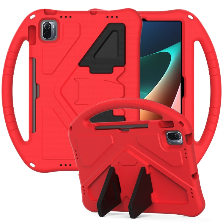 EVA Flat Anti Falling Protective Case Shell with Holder, For Xiaomi Pad 5 / Pad 5 Pro 2021
