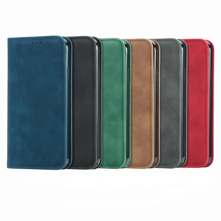 Retro Skin Feel Business Magnetic Horizontal Flip Leather Case with Holder & Card Slots & Wallet & Photo Frame, For Nokia C01 Plus, For Nokia  XR 20, For Huawei Maimang 10 SE, For Cubot Note 20, For Alcatel 1S 2021, For ZTE Nubia Z30 Pro               ...