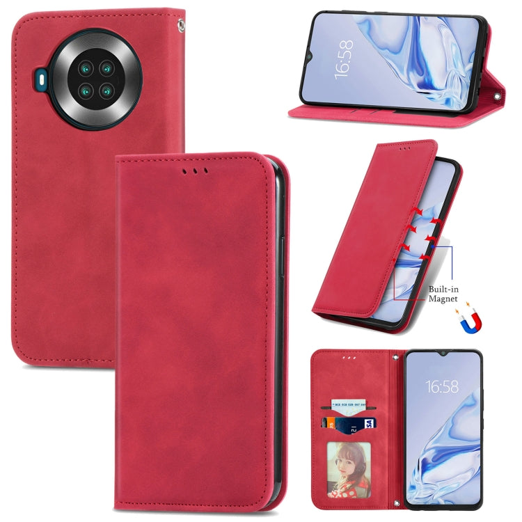 Retro Skin Feel Business Magnetic Horizontal Flip Leather Case with Holder & Card Slots & Wallet & Photo Frame, For Nokia C01 Plus, For Nokia  XR 20, For Huawei Maimang 10 SE, For Cubot Note 20, For Alcatel 1S 2021, For ZTE Nubia Z30 Pro               ...