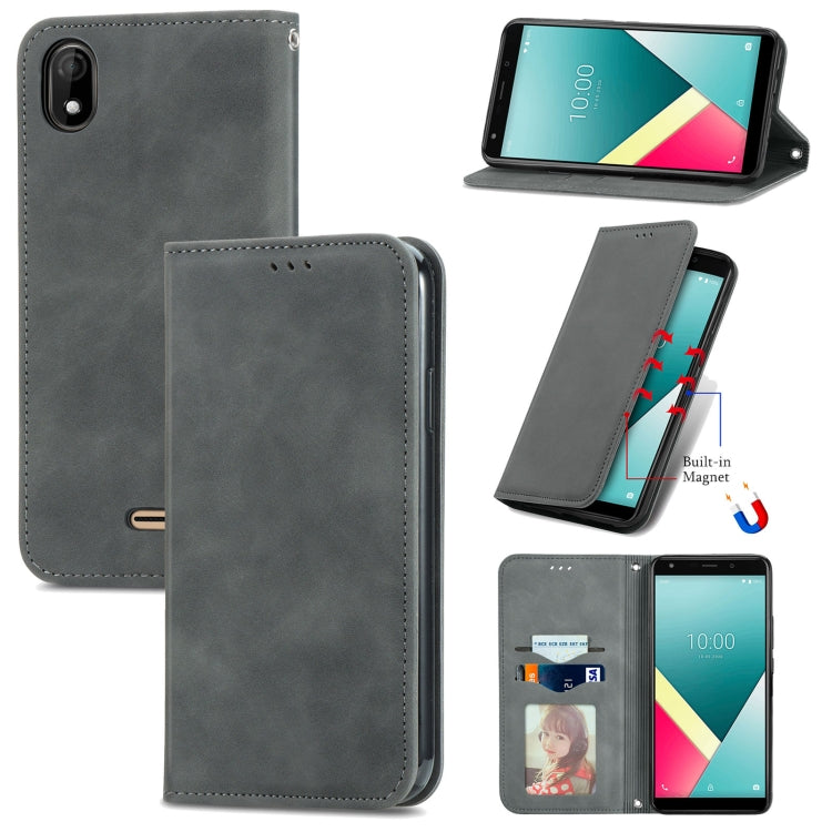 Retro Skin Feel Business Magnetic Horizontal Flip Leather Case with Holder & Card Slots & Wallet & Photo Frame, For Nokia C01 Plus, For Nokia  XR 20, For Huawei Maimang 10 SE, For Cubot Note 20, For Alcatel 1S 2021, For ZTE Nubia Z30 Pro               ...