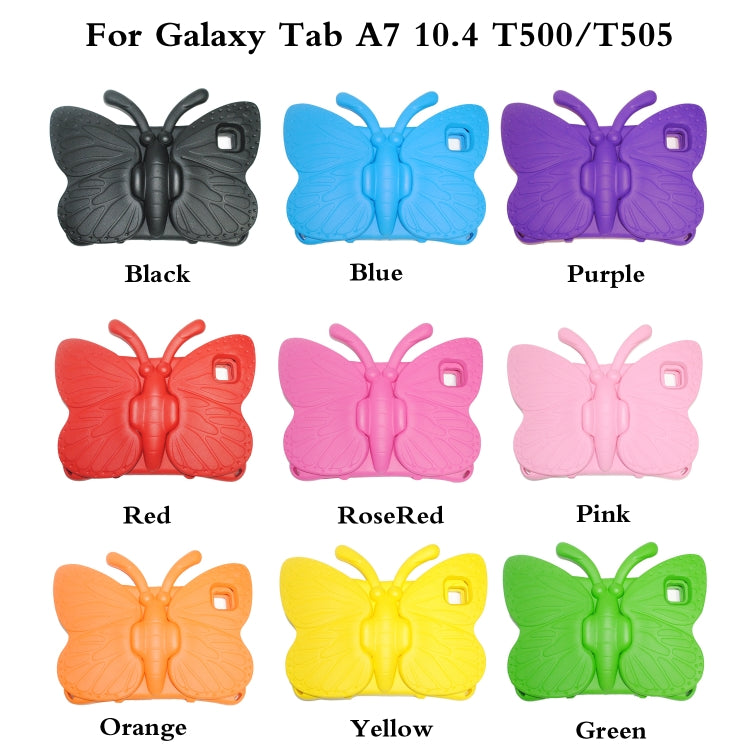 Butterfly Bracket Style EVA Children Falling Proof Cover Protective Case, For Galaxy Tab A7 10.4 2020 T500/T505