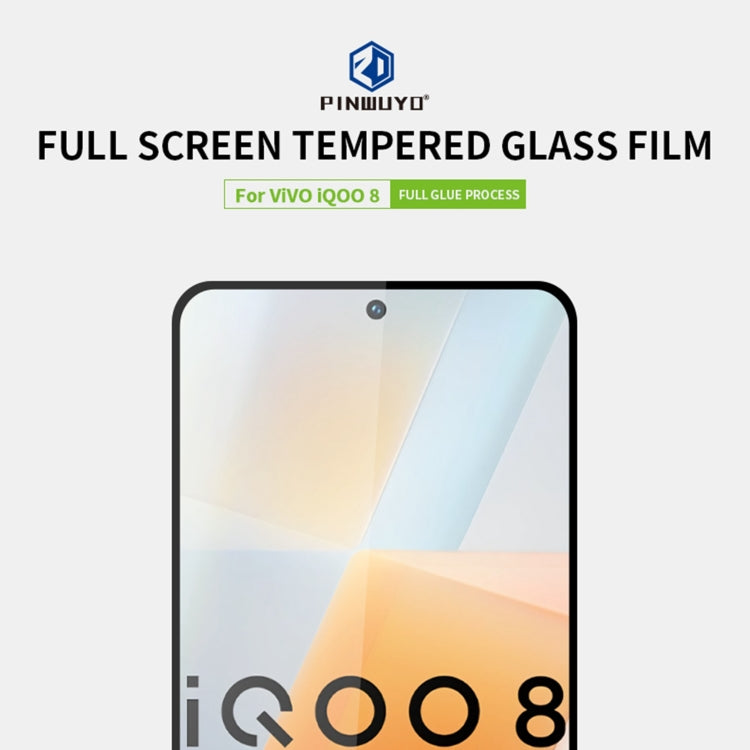 PINWUYO 9H 2.5D Full Screen Tempered Glass Film, For vivo iQOO8, For Google Pixel 5A 5G, For Samsung Galaxy Z Fold3 5G, For Honor X20, For Huawei Nova 8i, For Xiaomi Redmi 10, For Sony Xperia 5 III