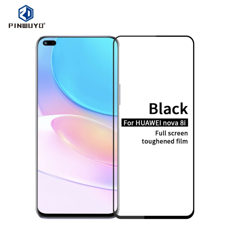 PINWUYO 9H 2.5D Full Screen Tempered Glass Film, For vivo iQOO8, For Google Pixel 5A 5G, For Samsung Galaxy Z Fold3 5G, For Honor X20, For Huawei Nova 8i, For Xiaomi Redmi 10, For Sony Xperia 5 III