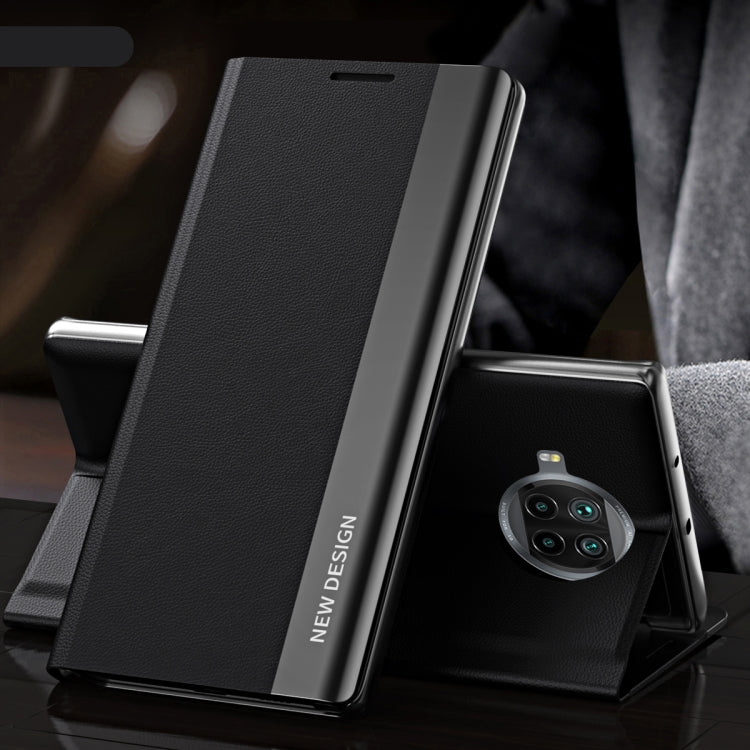 Side Electroplated Magnetic Ultra-Thin Horizontal Flip Leather Case with Holder, For Xiaomi Mi 11 Lite, For Xiaomi Mi 10T Lite, For Xiaomi Mi 11, For Xiaomi Mi 11 Pro, For Xiaomi Mi 10T / Mi 10T Pro, For Xiaomi Redmi Note 10 Pro
