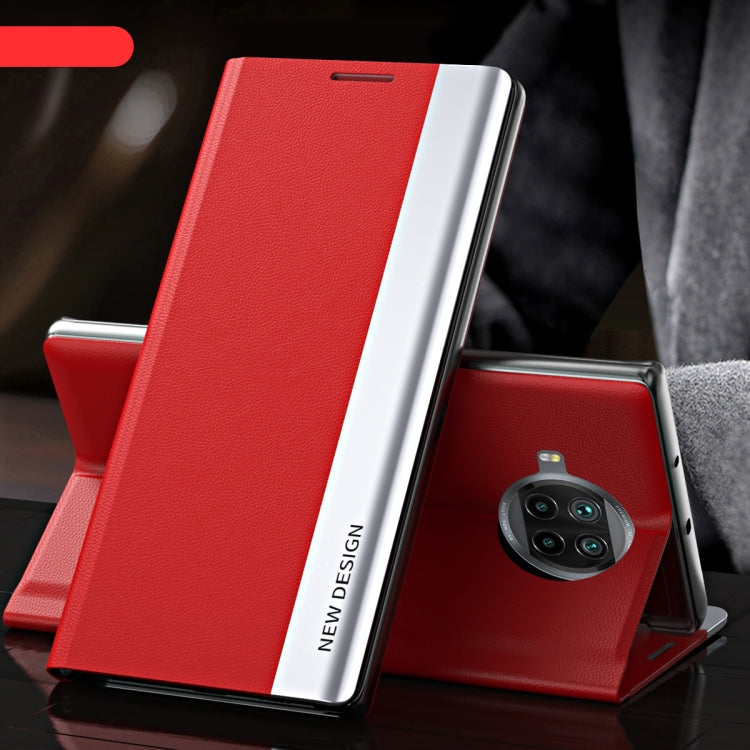 Side Electroplated Magnetic Ultra-Thin Horizontal Flip Leather Case with Holder, For Xiaomi Mi 11 Lite, For Xiaomi Mi 10T Lite, For Xiaomi Mi 11, For Xiaomi Mi 11 Pro, For Xiaomi Mi 10T / Mi 10T Pro, For Xiaomi Redmi Note 10 Pro