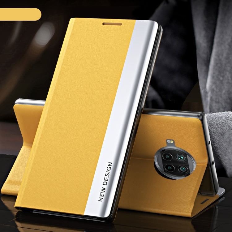 Side Electroplated Magnetic Ultra-Thin Horizontal Flip Leather Case with Holder, For Xiaomi Mi 11 Lite, For Xiaomi Mi 10T Lite, For Xiaomi Mi 11, For Xiaomi Mi 11 Pro, For Xiaomi Mi 10T / Mi 10T Pro, For Xiaomi Redmi Note 10 Pro