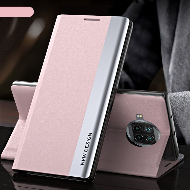 Side Electroplated Magnetic Ultra-Thin Horizontal Flip Leather Case with Holder, For Xiaomi Mi 11 Lite, For Xiaomi Mi 10T Lite, For Xiaomi Mi 11, For Xiaomi Mi 11 Pro, For Xiaomi Mi 10T / Mi 10T Pro, For Xiaomi Redmi Note 10 Pro