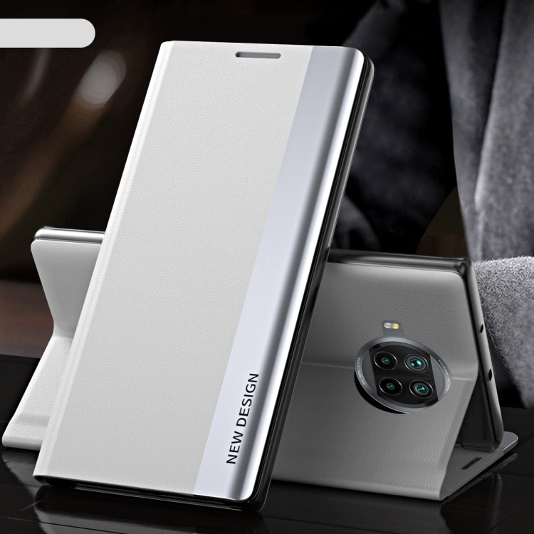 Side Electroplated Magnetic Ultra-Thin Horizontal Flip Leather Case with Holder, For Xiaomi Mi 11 Lite, For Xiaomi Mi 10T Lite, For Xiaomi Mi 11, For Xiaomi Mi 11 Pro, For Xiaomi Mi 10T / Mi 10T Pro, For Xiaomi Redmi Note 10 Pro