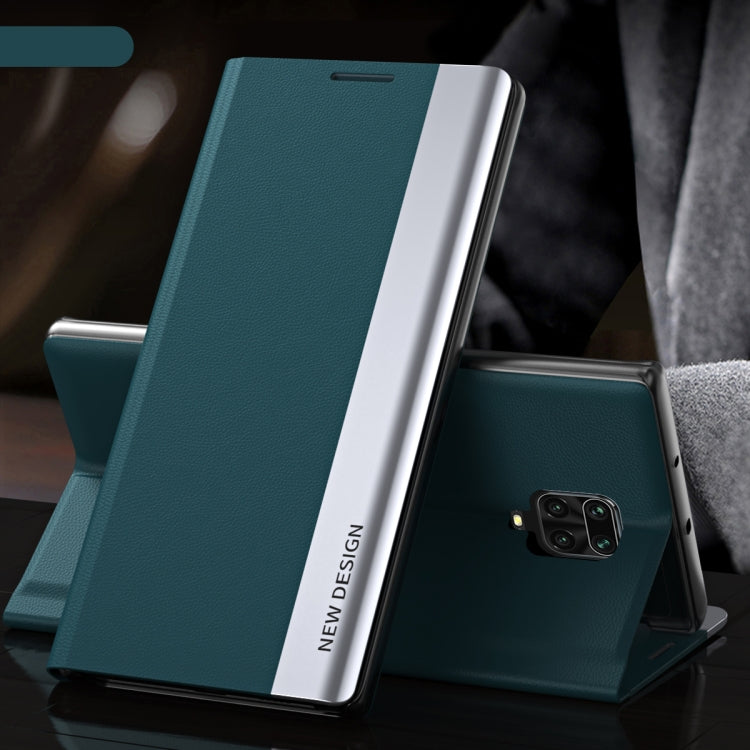 Side Electroplated Magnetic Ultra-Thin Horizontal Flip Leather Case with Holder, For Xiaomi Redmi 10, For Xiaomi Redmi Note 10 5G, For Xiaomi Redmi Note10 4G, For Xiaomi Redmi 9A, For Xiaomi Redmi 9C, For Xiaomi Redmi Note 9 Pro Max