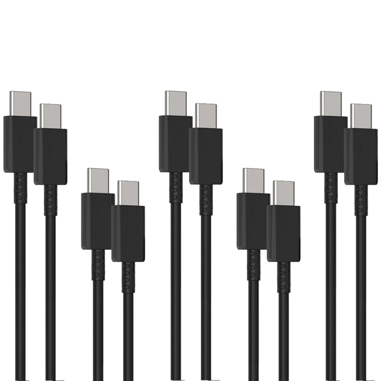XJ-70 45W 5A USB-C / Type-C to Type-C Super Fast Charging Cable, Length: 1m, 1 PC, 2 PCS, 5 PCS