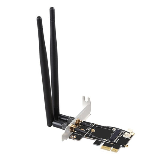 TXB001 PCIE-1X Card to NGFF-Ekey Dual Antenna Adapter
