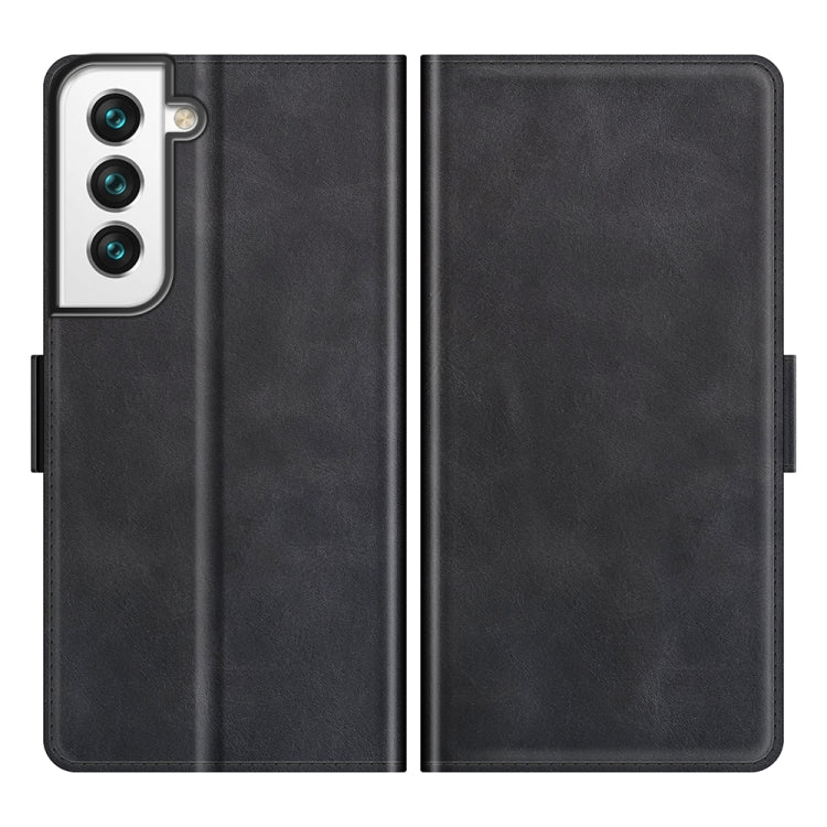 For Samsung Galaxy S22 5G Dual-side Magnetic Buckle Horizontal Flip Leather Case with Holder & Card Slots & Wallet, For Samsung Galaxy S22 5G