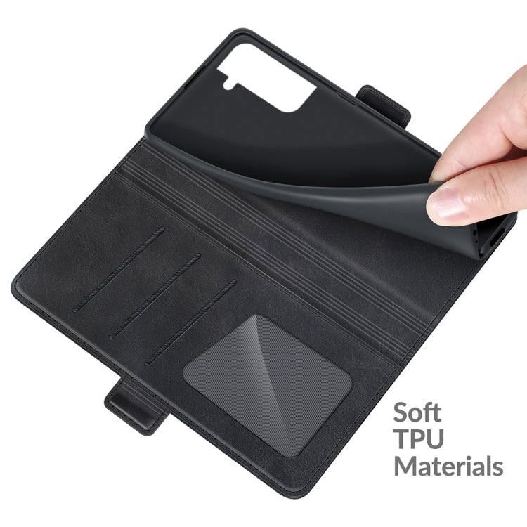 For Samsung Galaxy S22 5G Dual-side Magnetic Buckle Horizontal Flip Leather Case with Holder & Card Slots & Wallet, For Samsung Galaxy S22 5G