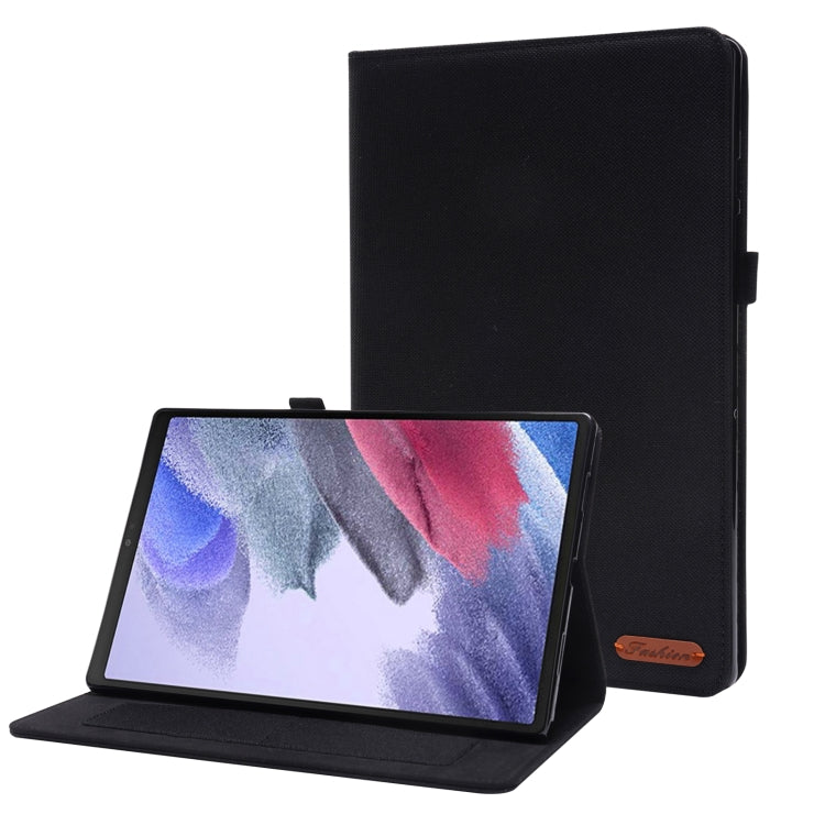 Horizontal Flip Fabric PU Leather Tablet Case with Card Slots & Holder, For Galaxy Tab A8 10.5 2021, For Samsung Galaxy Tab A8 10.5 2021