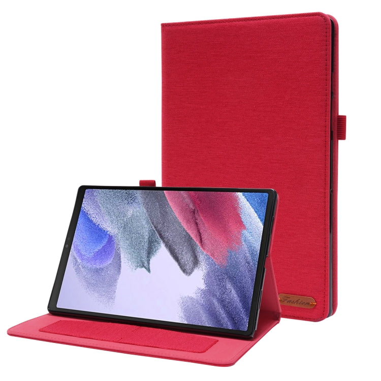 Horizontal Flip Fabric PU Leather Tablet Case with Card Slots & Holder, For Galaxy Tab A8 10.5 2021, For Samsung Galaxy Tab A8 10.5 2021