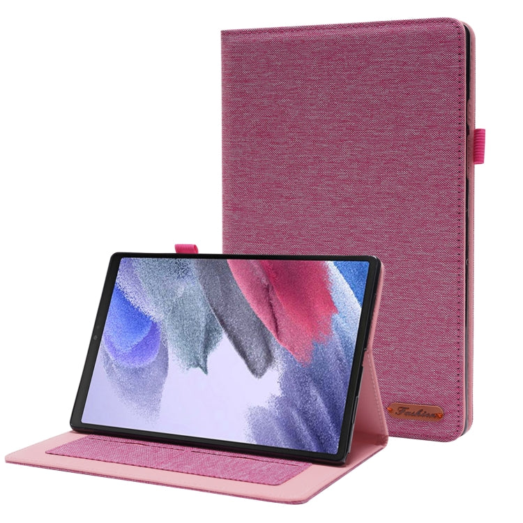Horizontal Flip Fabric PU Leather Tablet Case with Card Slots & Holder, For Galaxy Tab A8 10.5 2021, For Samsung Galaxy Tab A8 10.5 2021