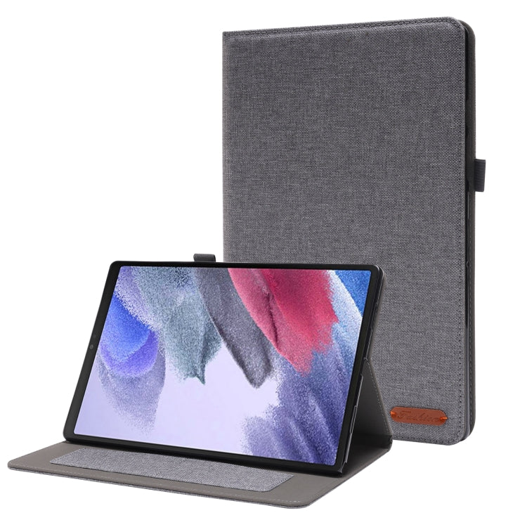 Horizontal Flip Fabric PU Leather Tablet Case with Card Slots & Holder, For Galaxy Tab A8 10.5 2021, For Samsung Galaxy Tab A8 10.5 2021