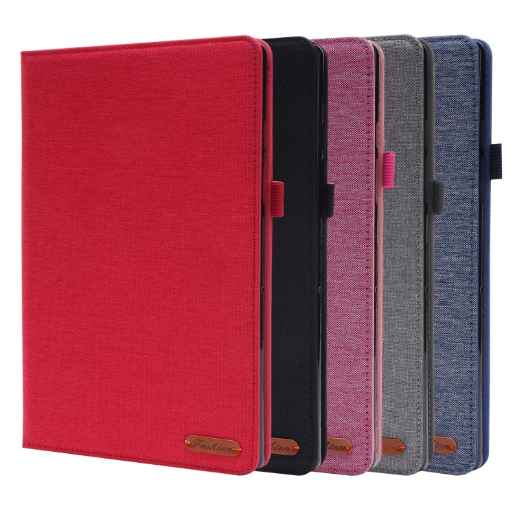 Horizontal Flip Fabric PU Leather Tablet Case with Card Slots & Holder, For Galaxy Tab A8 10.5 2021, For Samsung Galaxy Tab A8 10.5 2021