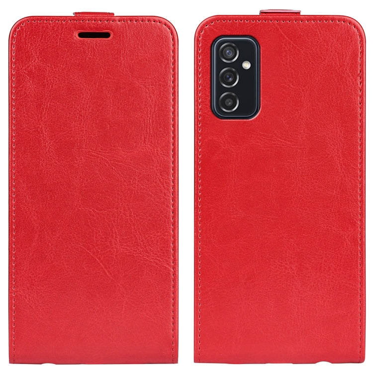 For Samsung Galaxy M52 5G R64 Texture Single Vertical Flip Leather Protective Case with Card Slots & Photo Frame, For Galaxy M52 5G