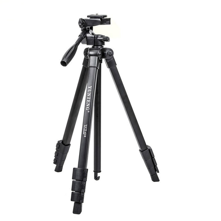 YUNTENG VCT-618 Aluminum Tripod Mount with Damping Head, VCT-618