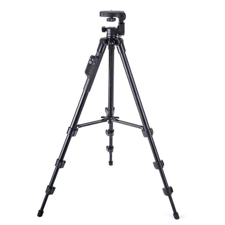 YUNTENG VCT-5218 Aluminum Tripod Mount with Bluetooth Remote Control & 3-Way Head & Phone Clamp, VCT-5218