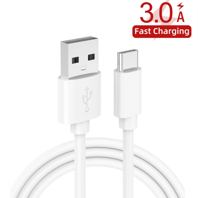 PD25W USB-C / Type-C + QC3.0 USB Dual Ports Fast Charger with USB to Type-C Data Cable, EU Plug, EU Plug + USB to Type-C Cable