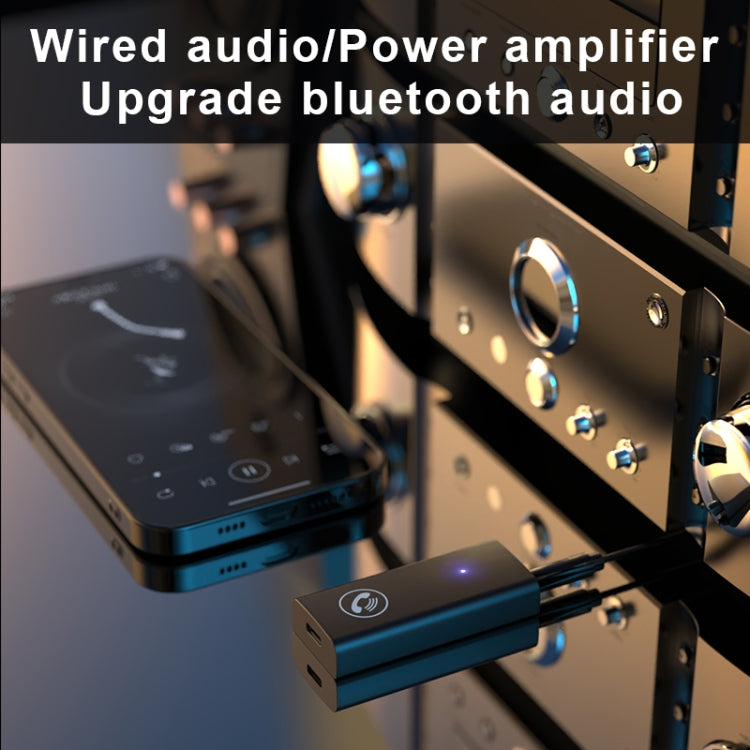 BT05 Bluetooth 5.0 Receiver AUX Audio Adapter For Car Hands-free