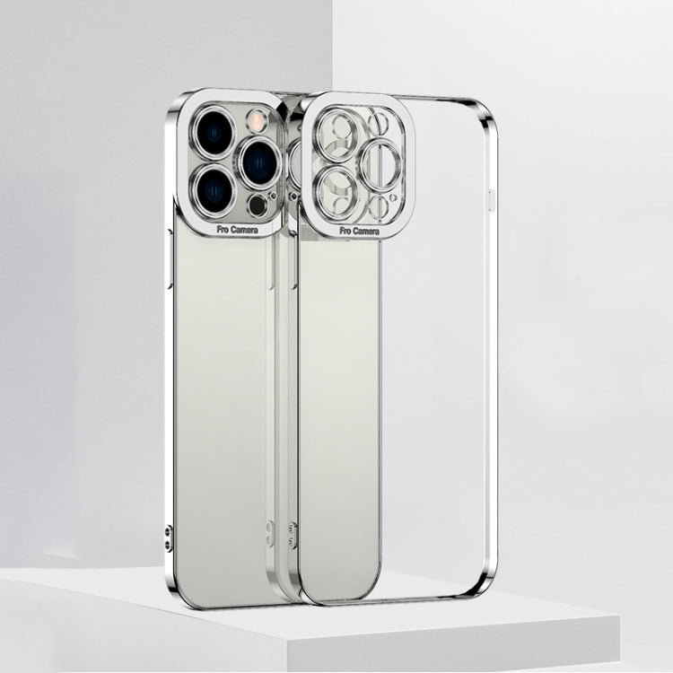 Electroplating TPU Phone Case, For iPhone 13, For iPhone 13 Pro Max, For iPhone 13 Pro, For iPhone 13 mini, For iPhone 12, For iPhone 12 Pro, For iPhone  12 Pro Max