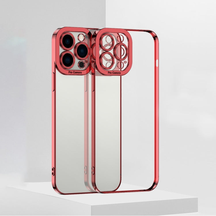 Electroplating TPU Phone Case, For iPhone 13, For iPhone 13 Pro Max, For iPhone 13 Pro, For iPhone 13 mini, For iPhone 12, For iPhone 12 Pro, For iPhone  12 Pro Max