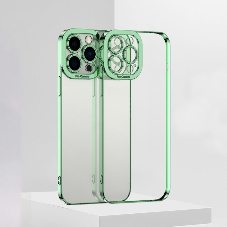 Electroplating TPU Phone Case, For iPhone 13, For iPhone 13 Pro Max, For iPhone 13 Pro, For iPhone 13 mini, For iPhone 12, For iPhone 12 Pro, For iPhone  12 Pro Max