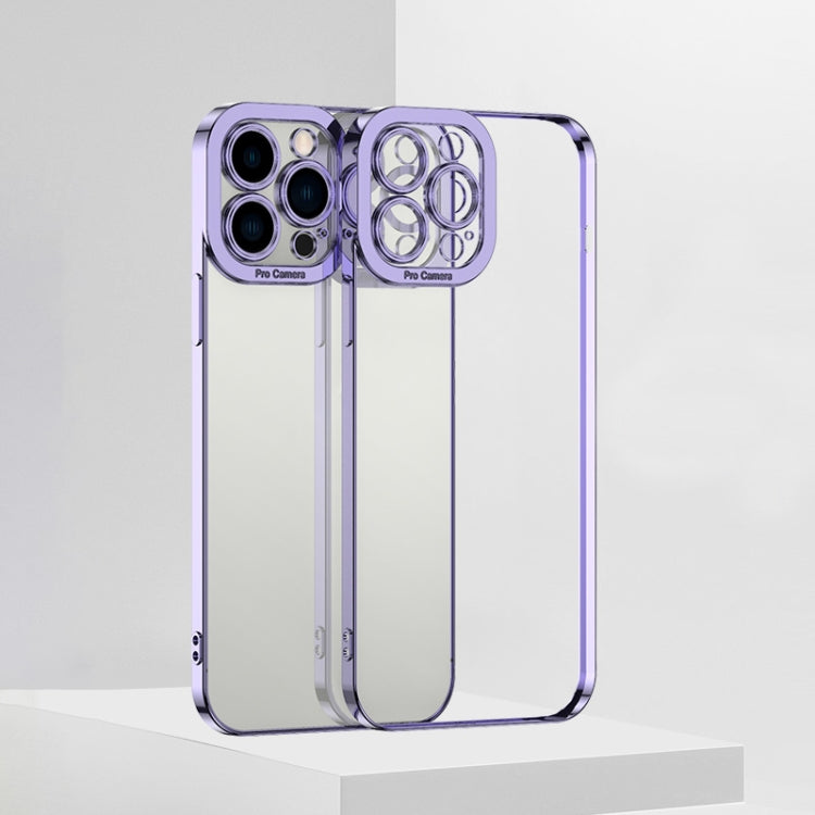 Electroplating TPU Phone Case, For iPhone 13, For iPhone 13 Pro Max, For iPhone 13 Pro, For iPhone 13 mini, For iPhone 12, For iPhone 12 Pro, For iPhone  12 Pro Max