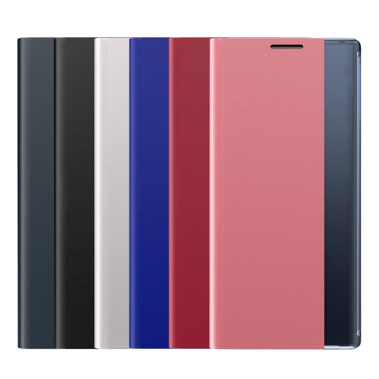 Plain Texture Cloth Attraction Flip Holder Leather Phone Case, For Samsung Galaxy S22 5G, For Samsung Galaxy S22+ 5G, For Samsung Galaxy S22 Ultra 5G