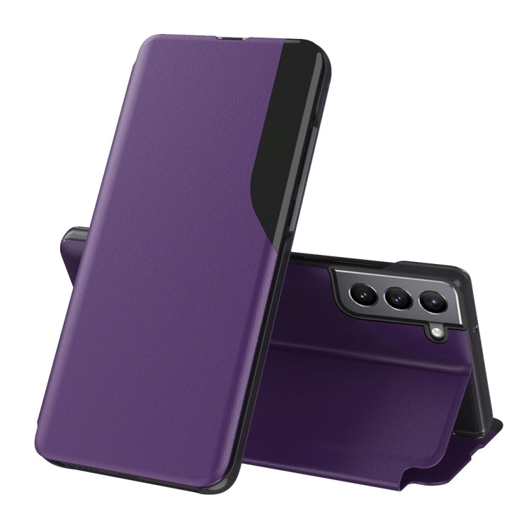 Attraction Flip Holder Leather Phone Case, For Samsung Galaxy S22 5G, For Samsung Galaxy S22 Plus 5G, For Samsung Galaxy S22 Ultra 5G