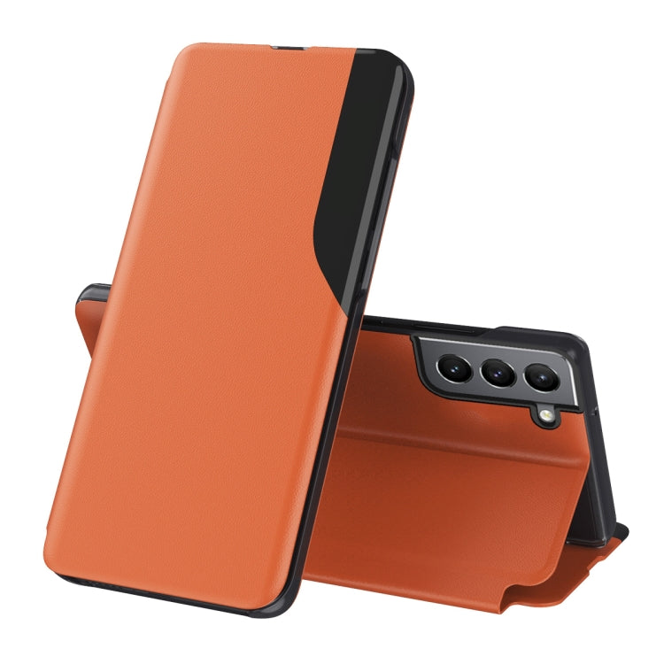 Attraction Flip Holder Leather Phone Case, For Samsung Galaxy S22 5G, For Samsung Galaxy S22 Plus 5G, For Samsung Galaxy S22 Ultra 5G