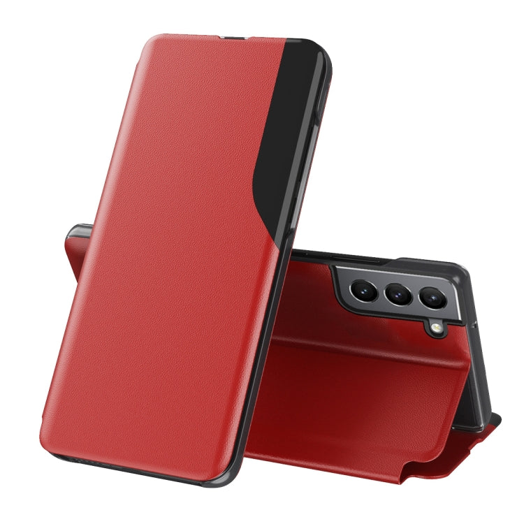 Attraction Flip Holder Leather Phone Case, For Samsung Galaxy S22 5G, For Samsung Galaxy S22 Plus 5G, For Samsung Galaxy S22 Ultra 5G