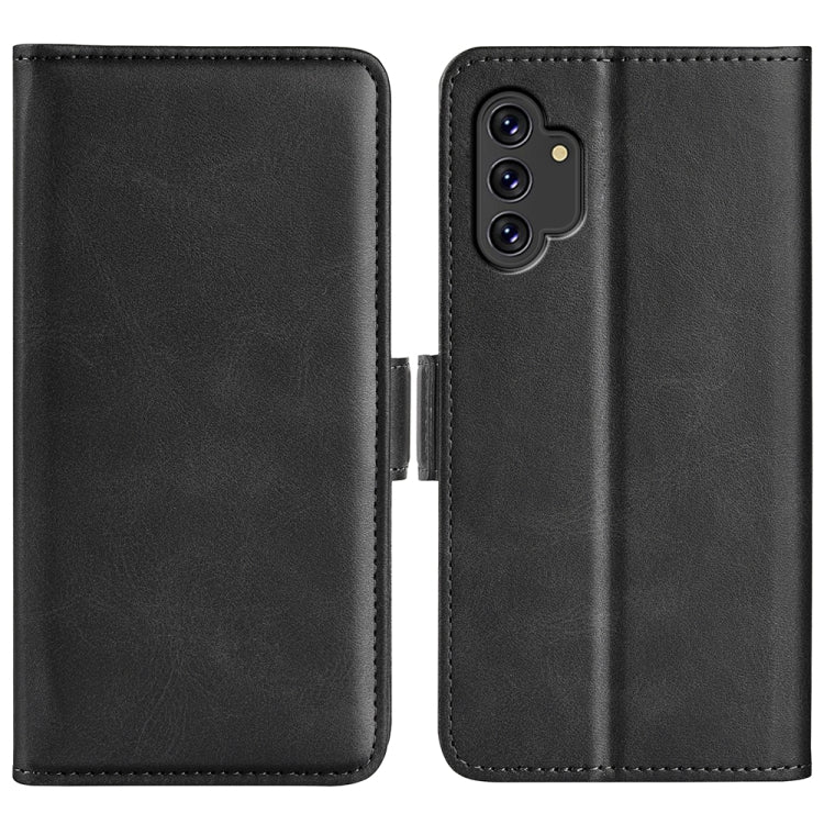 For Samsung Galaxy A13 4G Dual-side Magnetic Buckle Horizontal Flip Leather Case with Holder & Card Slots & Wallet, For Samsung Galaxy A13 4G