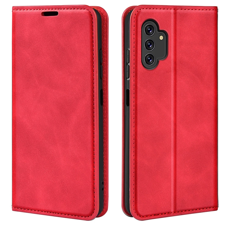 For Samsung Galaxy A13 4G Retro-skin Magnetic Leather Case with Holder & Card Slots & Wallet, For Samsung Galaxy A13 4G
