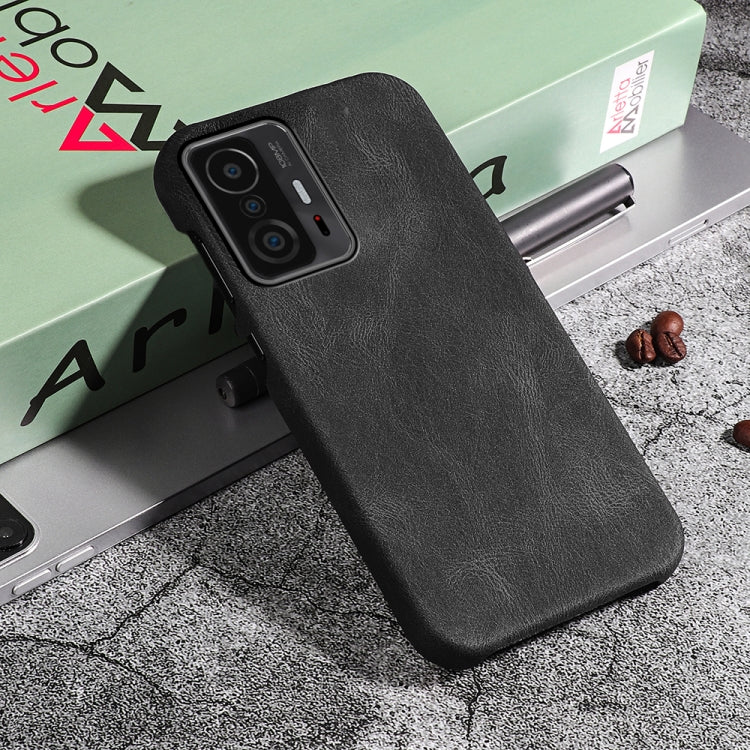 Ring Holder PU Phone Case For Xiaomi Mi 11T / 11T Pro, For Xiaomi Mi 11T / 11T Pro