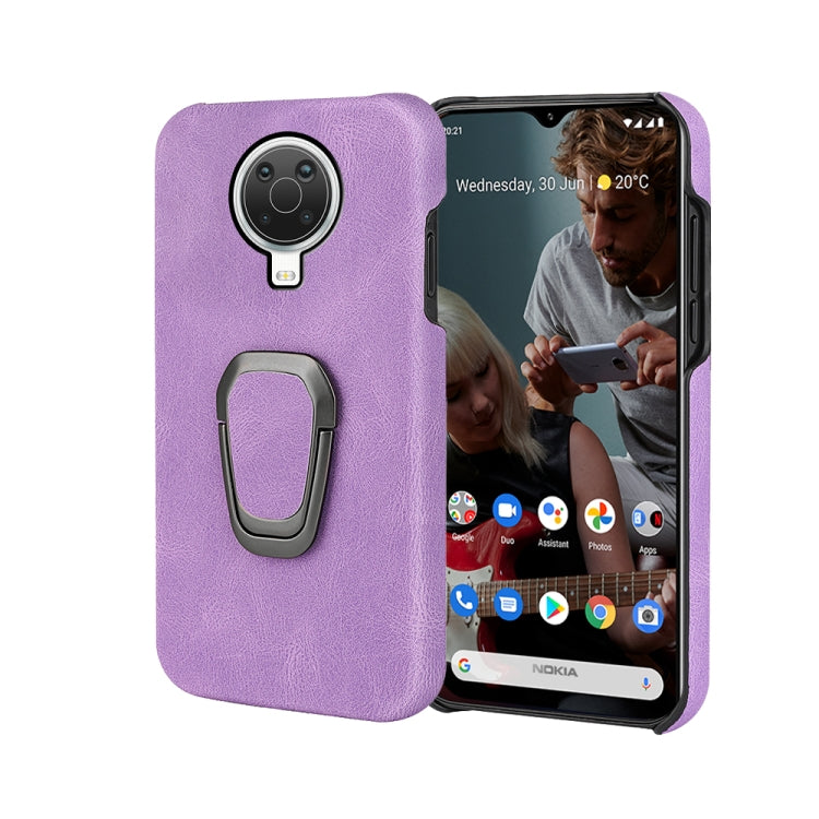 For Nokia G20 Ring Holder PU Phone Case, For Nokia G20