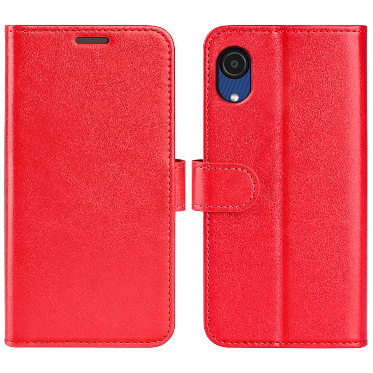 For Samsung Galaxy A03 Core R64 Texture Flip Leather Case, For Samsung Galaxy A03 Core