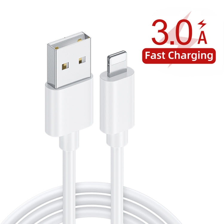 PD03 20W PD3.0 + QC3.0 USB Charger with USB to 8 Pin Data Cable, EU Plug, EU Plug + USB to 8 Pin Cable